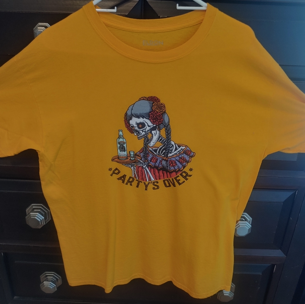 Eldon tee shirt Party's Over Men's